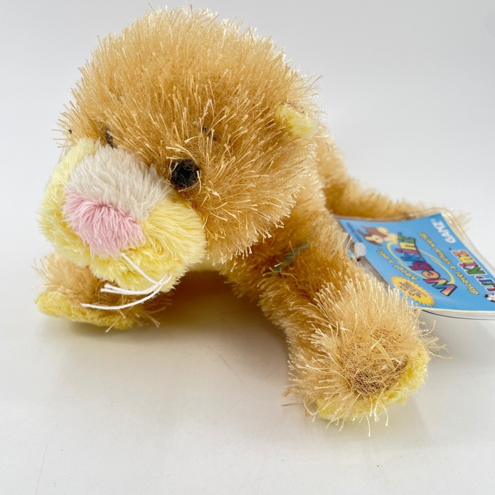 Ganz Webkinz Lil Kinz Lioness Tan Yellow Plush 8.5" 2007 HS193 NWT Sealed Code